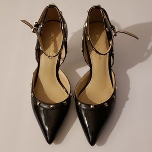 BCBG heels with gold studs